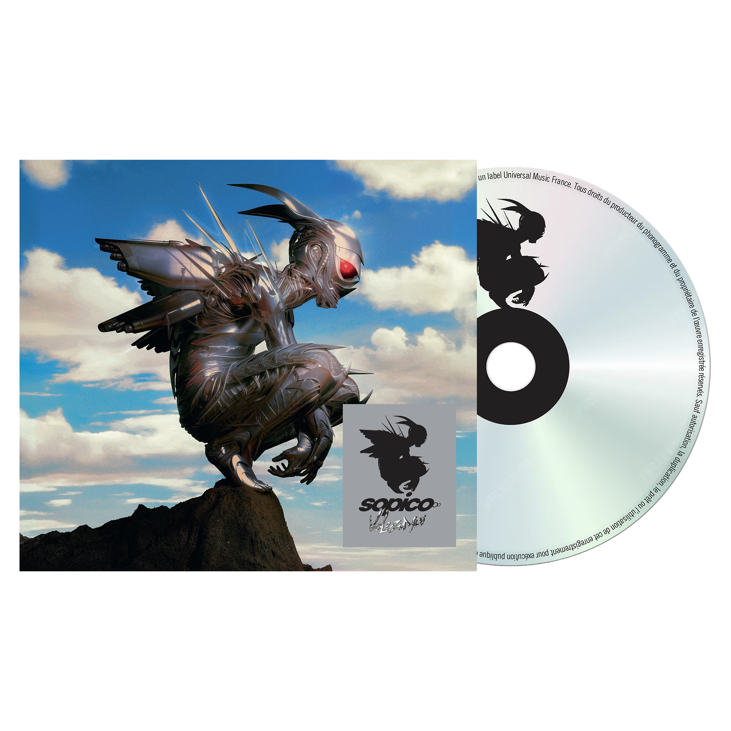 CD Dédicacé Booster + Porte-Clés "Volez-Moi"