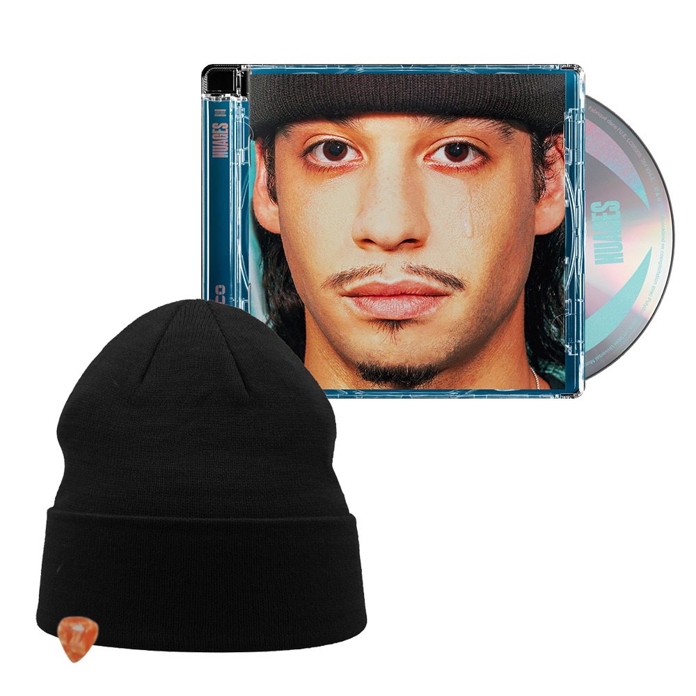 CD "nuages" + Bonnet avec Médiator Orange