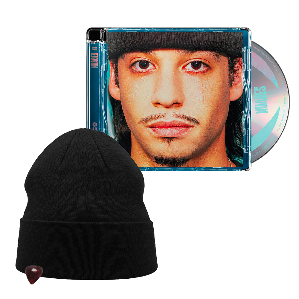 CD "nuages" + Bonnet avec Médiator Rouge